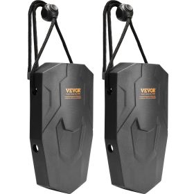 Boat Fenders, 8.6" x 16" Boat Bumpers for Docking, Marine EVA Boat Dock Fender Bumper with Ropes, Cord Locks and Storage Bag, No Inflation Requir