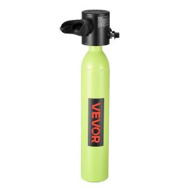 Mini Scuba Tank, 0.5L Portable Diving Tank for Underwater Breathing, Reusable Lung Diving Cylinder up to 10 Minutes Dive Time (Inflation Tool: Supplemental Adapter)